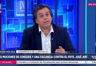 Edward Málaga: Jerí no sabe manejar los conflictos de interés