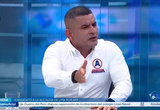  Elio Riera: Yo voy para ganador, quiero debatir con López Aliaga con talante democrático y proponer ideas