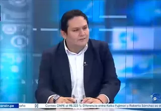 Enrique Valderrama: La derrota de Roberto Sánchez se le va a atribuir Domingo Pérez