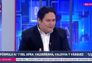 Enrique Valderrama: Estoy como precandidato a la Cámara de Diputados