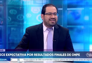 Enzo Elguera: No creo que López Aliaga se retire de la segunda vuelta