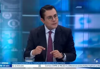Erick Urbina: No procede un recuento de votos