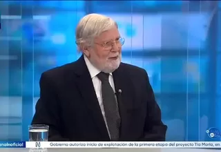 Ernesto Blume: Corvetto incumplió de manera grotesca sus funciones