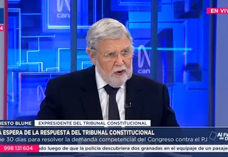 Ernesto Blume sobre la JNJ: Es un grotesco accionar que demuestra una intencionalidad