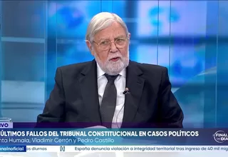 Ernesto Blume: Tanto en el caso Keiko Fujimori como de Ollanta Humala se había violentado el principio de legalidad