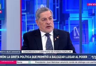 Ernesto Bustamante: Acción Popular traicionó a Maricarmen Alva 