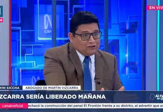 Erwin Siccha: Descarto que Martín Vizcarra se vaya a fugar