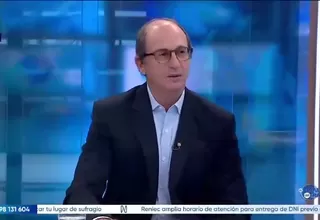 Felipe James: Ningún policía puede votar por un candidato que tiene a Antauro Humala a su lado