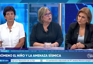 El fenómeno El Niño y la amenaza sísmica