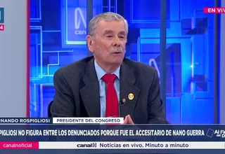 Fernando Rospigliosi: La denuncia penal presentada por Pedro Castillo es un “pretexto ridículo”