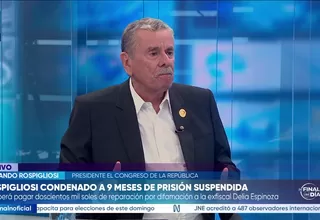 Fernando Rospigliosi: He dado una opinión en el ejercicio de mi función