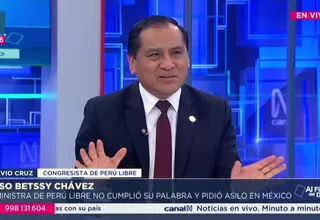 Flavio Cruz: "No sabíamos que Betssy Chávez trabajaba para partidos de derecha"