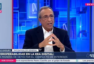 Fuad Khoury: Las declaraciones juradas no sirven