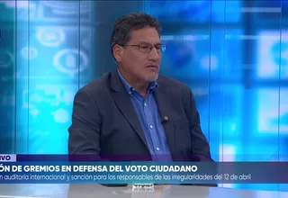 Gabriel Amaro: Es urgente una auditoría a la primera vuelta electoral
