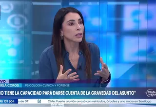 Gabriela Coros: La psicopatía no tiene una reinserción