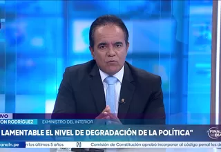 Gastón Rodríguez: Es lamentable el nivel de degradación de la Policía