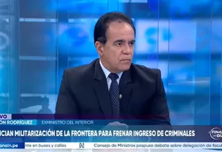 Gastón Rodríguez: La militarización de la seguridad es peligrosa