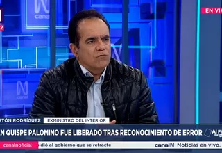 Gastón Rodríguez: Un ministro del Interior, para salir a hablar tiene que contrastar