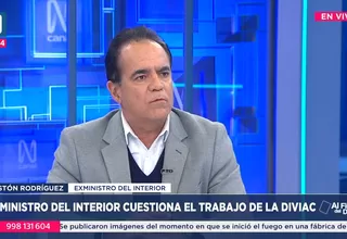 Gastón Rodríguez: Preocupa lo que expone el ministro del Interior sobre la DIVIAC