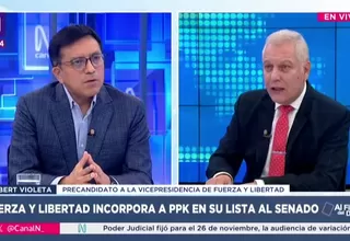 Gilbert Violeta: PPK nos convenció para postular al Congreso