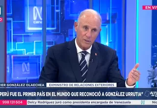González Olaechea: El régimen de Venezuela no ha caído, sino que su cabeza ha sido capturada