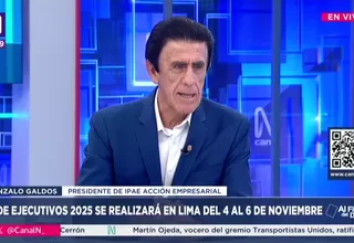 Gonzalo Galdos: Necesitamos líderes con vocación de servicio
