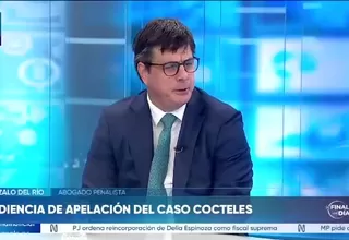 Gonzalo del Río: Hay un afán de figuración de la Fiscalía