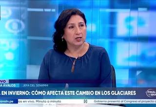 Grinia Ávalos: El clima está alterado por El Niño, se trata de uno sin precedentes