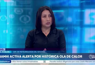 Grinia Ávalos: El impacto de El Niño será en temperatura en abril