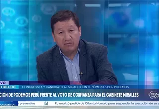 Guido Bellido: No vamos a asistir a ninguna invitación de la premier