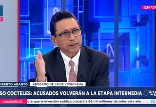 Humberto Abanto: "Fueron 19 veces que le devolvieron el expediente al fiscal Pérez"