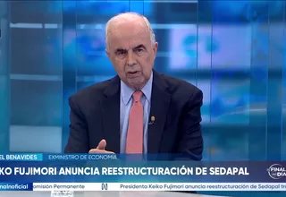 Ismael Benavides: Una reestructuración no quita una privatización total o parcial
