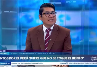 Iván Arenas: Detrás de secuestro de Jenss Lara está la minería ilegal