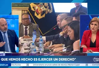 Jaime Abensur: La señora Avendaño ha tenido un manejo pésimo en la Comisión de Constitución