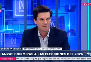 Javier Bedoya Denegri: "Este gobierno ha demostrado que no tiene piezas de recambio"