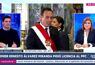 Javier Bedoya: No hay un cogobierno del PPC con el presidente Jerí