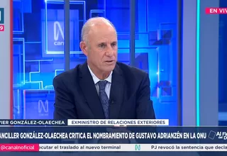 Javier González-Olaechea: En el último año no es apropiado designar a un embajador político