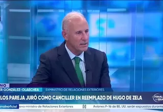 Javier González: Seguramente será de agrado de EE.UU. la designación de Pareja como canciller