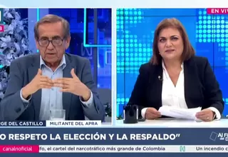 Jorge del Castillo: Respeto la elección de Valderrama y la respaldo