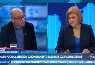 José Carlos Requena: Hay la percepción que el fujimorismo estuvo 'calentando mucho tiempo'