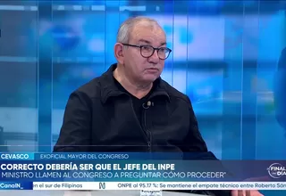 José Cevasco: Las licencias de los congresistas deben tener un límite en el año