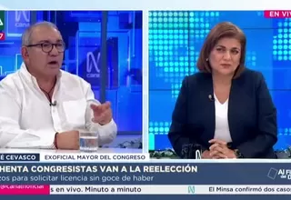José Cevasco: Es urgente establecer normas que regulen uso de personal y recursos del Congreso