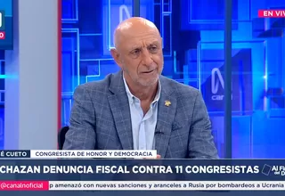 Jose Cueto: La ley APCI se votará la próxima semana