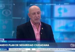 José Cueto: No es concreto el tema del comando para tomar decisiones y financiamiento