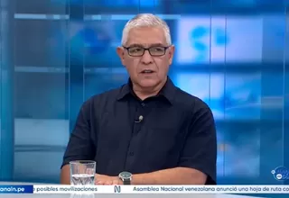 José Elice: No hay disposición que le impida a López Aliaga a renunciar al cargo de parlamentario