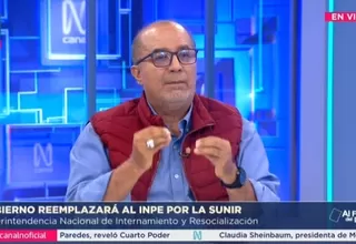 José Luis Pérez Guadalupe: Invoco a que el ministro de Justicia haga cambios y no sea cómplice