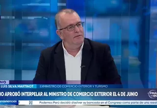José Luis Silva Martinot: Saludo que no se firme el TLC con Brasil