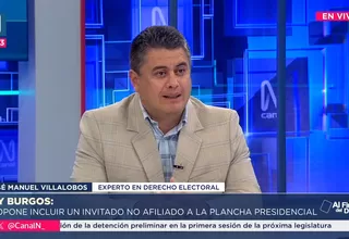 José Manuel Villalobos explica el cronograma electoral del JNE