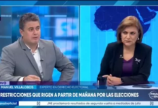 José Manuel Villalobos: Hay que procurar ir a votar con vestimenta que no sean de un partido