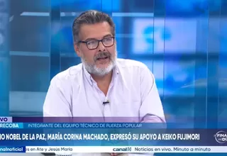 José Recoba: La madurez política obliga a que nos juntemos todos a que vayamos a votar